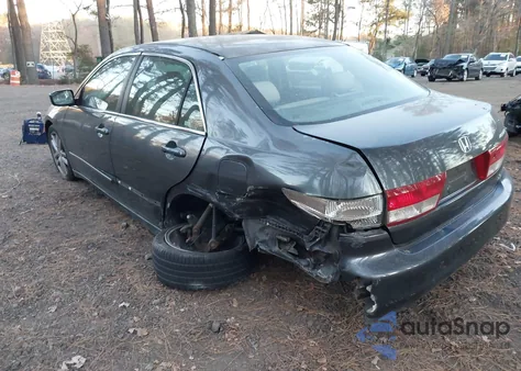 2003 Honda Accord 2.4 Lx z USA, uszkodzony, nr VIN 1HGCM56393A085016